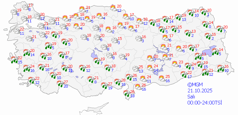 MGMDEN SON DAKİKA UYARISI: Kar, sağanak ve sis kapıda İşte 5 günlük hava durumu tahmin raporu...