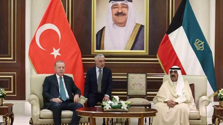 SON DAKİKA... Cumhurbaşkanı Erdoğan Kuveytte: Üç gün sürecek Körfez turu başladı