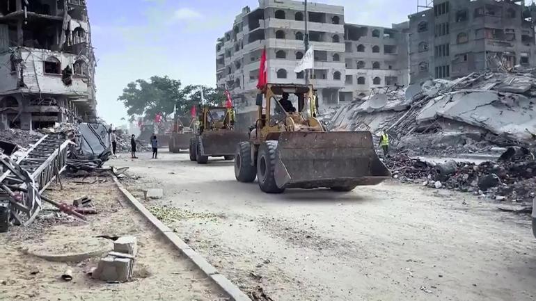 Gazze’de Türk bayrakları İsrail’i korkuttu