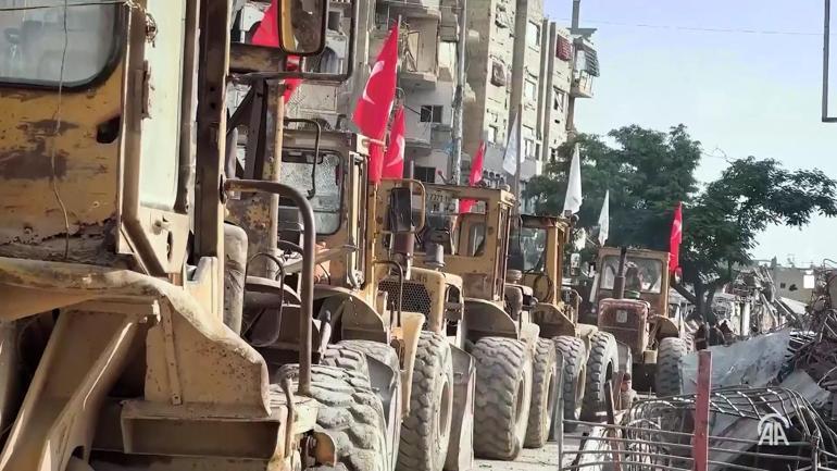 Gazze’de Türk bayrakları İsrail’i korkuttu