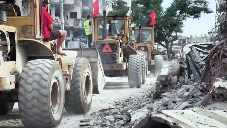 Gazze’de Türk bayrakları İsrail’i korkuttu