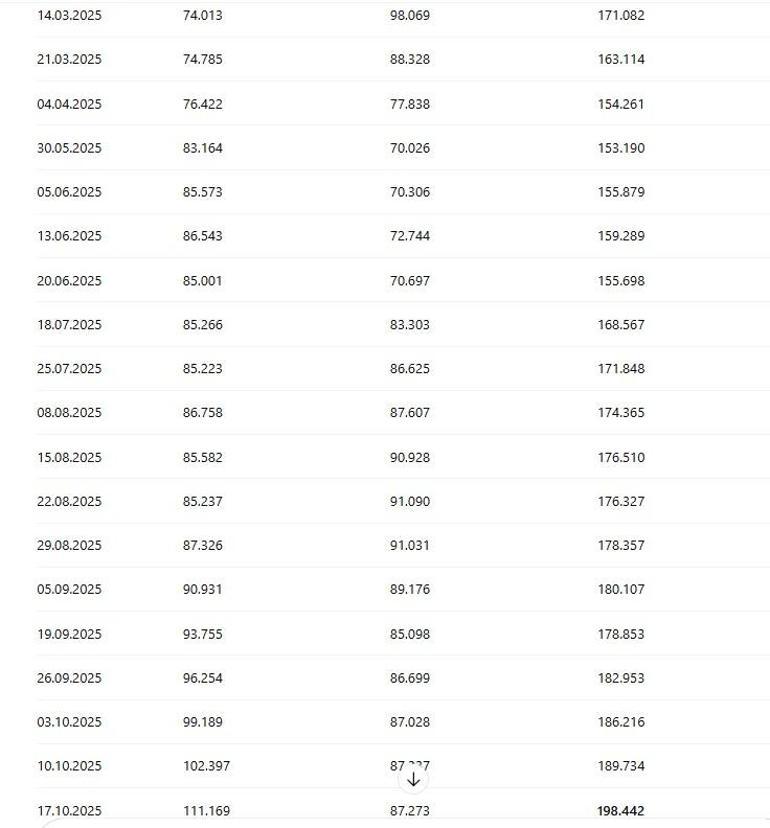 Merkez Bankası rezervlerinde yeni rekor