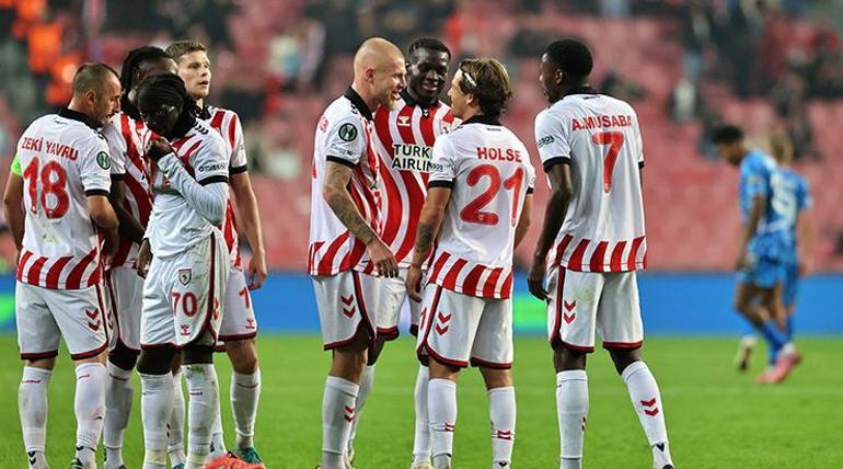 Samsunspor, Avrupa’da doludizgin yürüyor