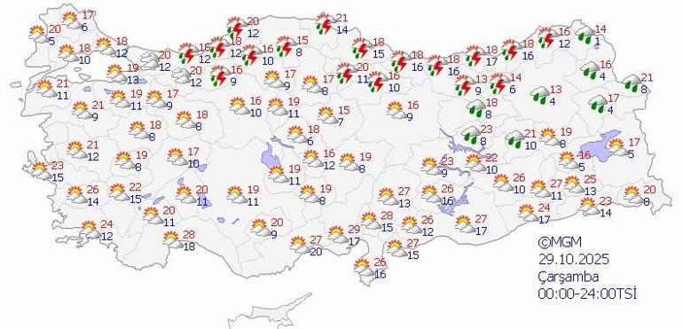 SON DAKİKA HAVA DURUMU HABERLERİ 27 EKİM 2025 | Meteoroloji saat verdi Kuvvetli geliyor: İzmir, Manisa... Bugün hava nasıl olacak