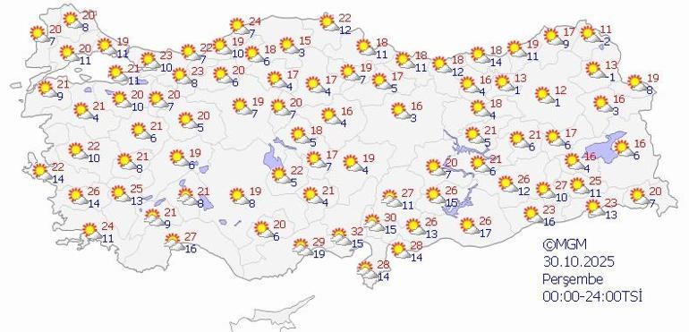 SON DAKİKA HAVA DURUMU HABERLERİ 27 EKİM 2025 | Meteoroloji saat verdi Kuvvetli geliyor: İzmir, Manisa... Bugün hava nasıl olacak