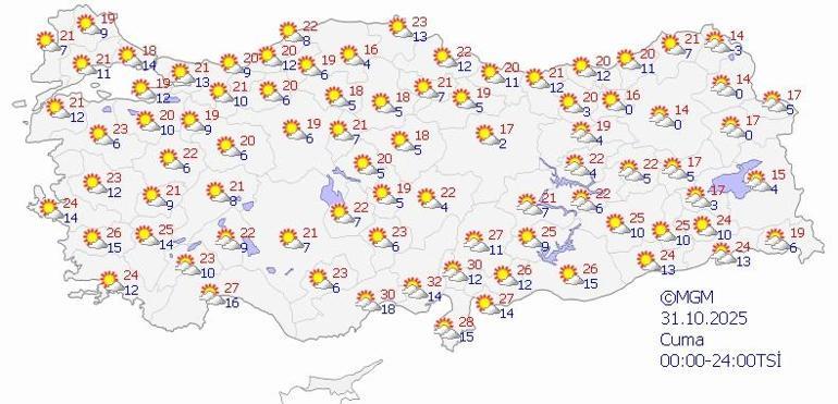 SON DAKİKA HAVA DURUMU HABERLERİ 27 EKİM 2025 | Meteoroloji saat verdi Kuvvetli geliyor: İzmir, Manisa... Bugün hava nasıl olacak