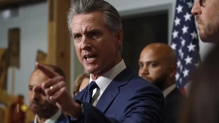 Trump’a yeni rakip mi geliyor Kaliforniya Valisi başkan olur mu