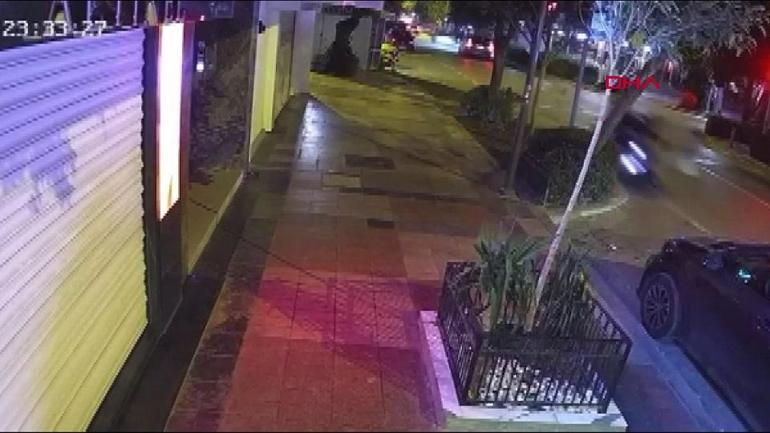 Feci kaza kamerada: Motosikletin çarptığı yaya hayatını kaybetti