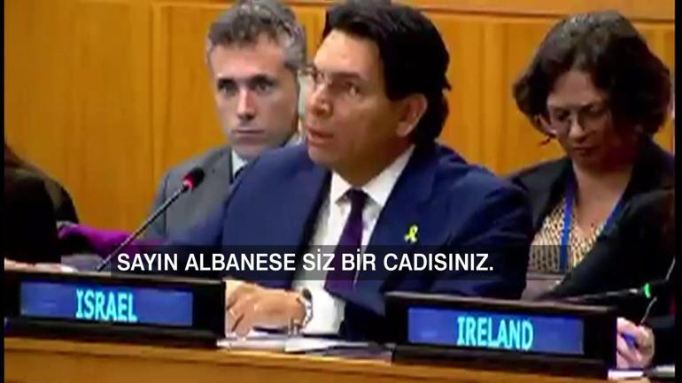 İsrail Filistin Raportörüne ‘cadı’ dedi