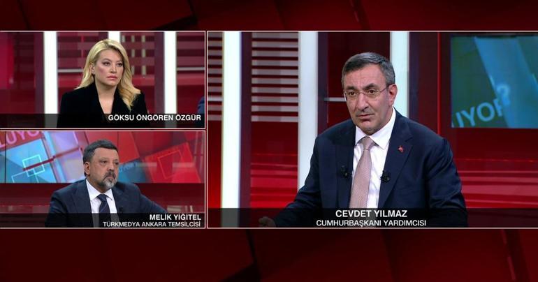 SON DAKİKA HABERİ: Cumhurbaşkanı Yardımcısı Cevdet Yılmaz CNN TÜRKte: Enflasyonu düşürmekte kararlıyız