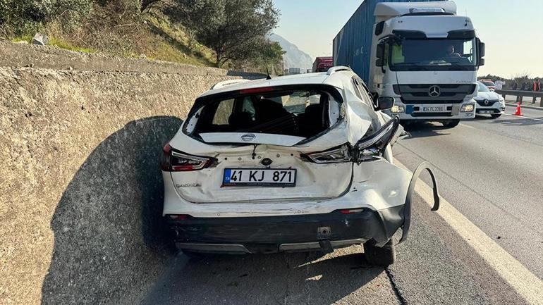 SON DAKİKA | Anadolu Otoyolunda zincirleme kaza: Yol kapandı