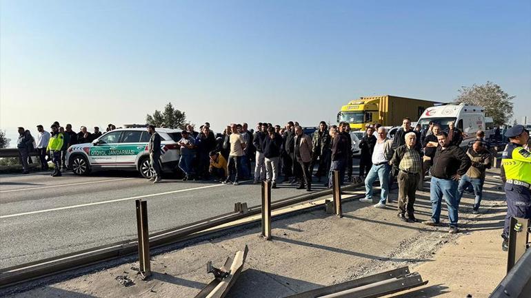 SON DAKİKA | Anadolu Otoyolunda zincirleme kaza: Yol kapandı