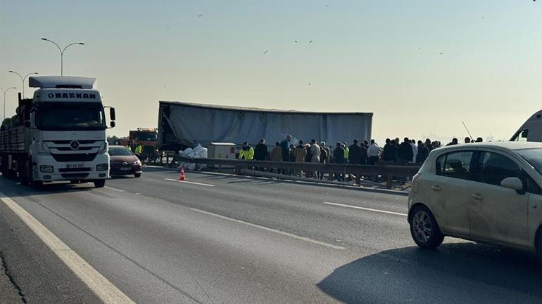 SON DAKİKA | Anadolu Otoyolunda zincirleme kaza: Yol kapandı