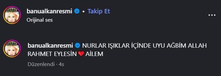 Banu Alkan’ın Kardeşi Osman Alkan Neden Öldü Osman Alkan Kimdir, Kaç Yaşındaydı Banu Alkan’dan Yürek Burkan Paylaşım