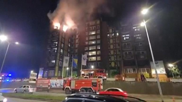 Bosna Hersekte huzurevinde yangın faciası: 9 ölü