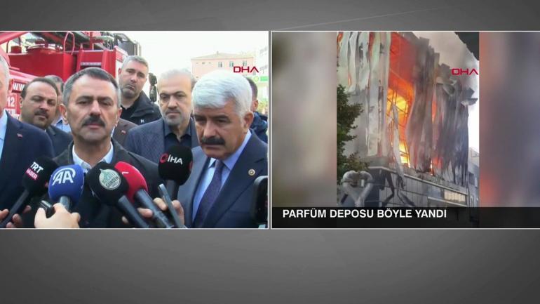 SON DAKİKA... Kocaelide parfüm deposunda yangın: 6 can kaybı