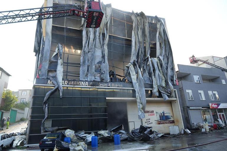 SON DAKİKA... Kocaelide parfüm deposunda yangın: 6 can kaybı