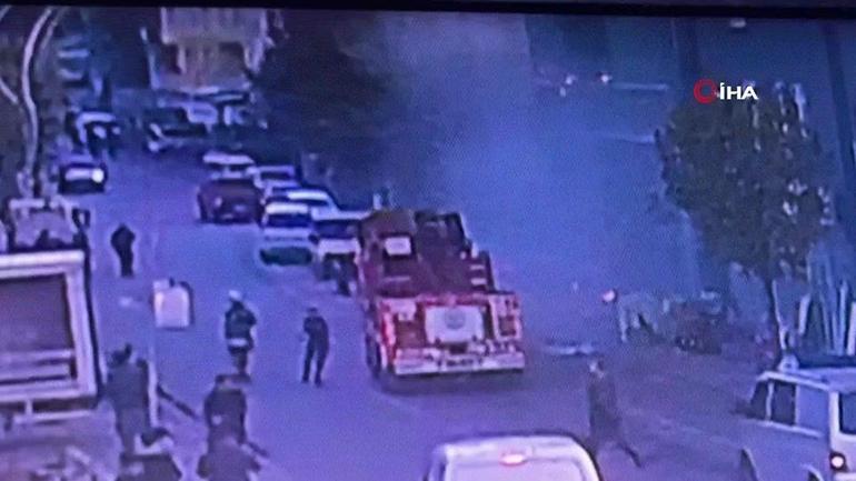 Kocaelide 2si çocuk 6 kişinin öldüğü parfüm dolum tesisindeki yangından yeni görüntü