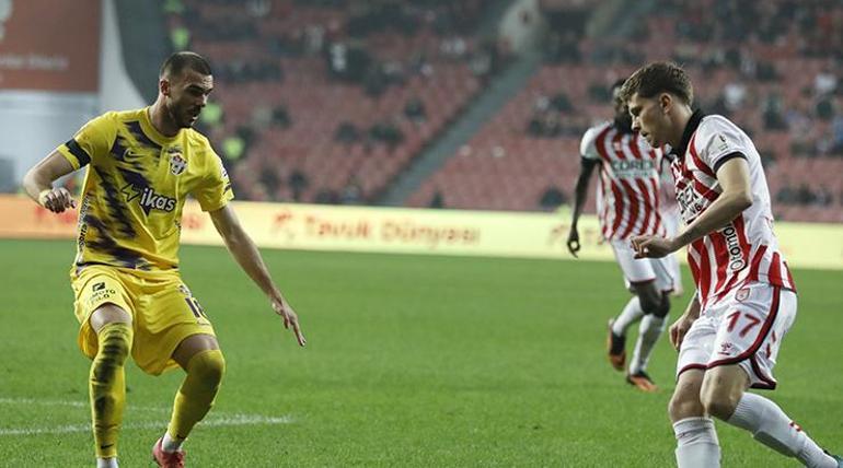 Samsunspor, Eyüpspor’u tek golle geçti