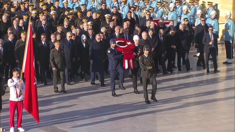 Cumhurbaşkanı Erdoğandan Atatürkü Anma Töreninde önemli açıklamalar: Milli gün tartışmaları maksatlı