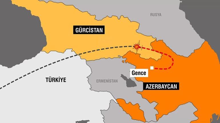 Gürcistanda düşen askeri kargo uçağının karakutusu Türkiyede