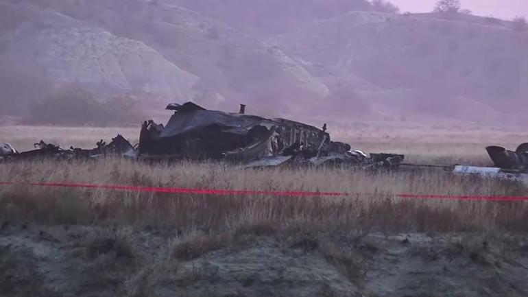 Gürcistanda düşen askeri kargo uçağının karakutusu Türkiyede