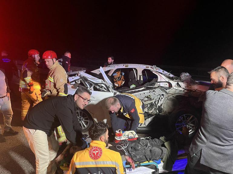  Kamyona arkadan çarpan sürücü hayatını kaybetti