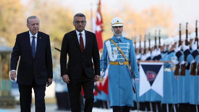 İlk ziyaret Türkiyeye: KKTC Cumhurbaşkanı Erhürman Ankarada Cumhurbaşkanı Erdoğan: Kıbrıs milli davamızdır