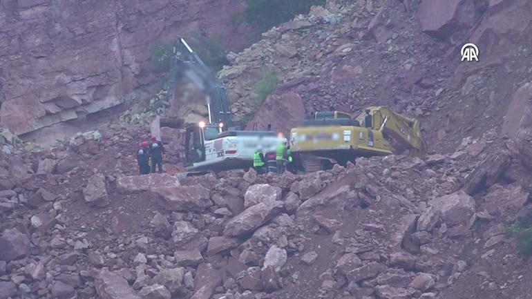 Taş ocağındaki göçükten ikinci cansız beden çıkarıldı