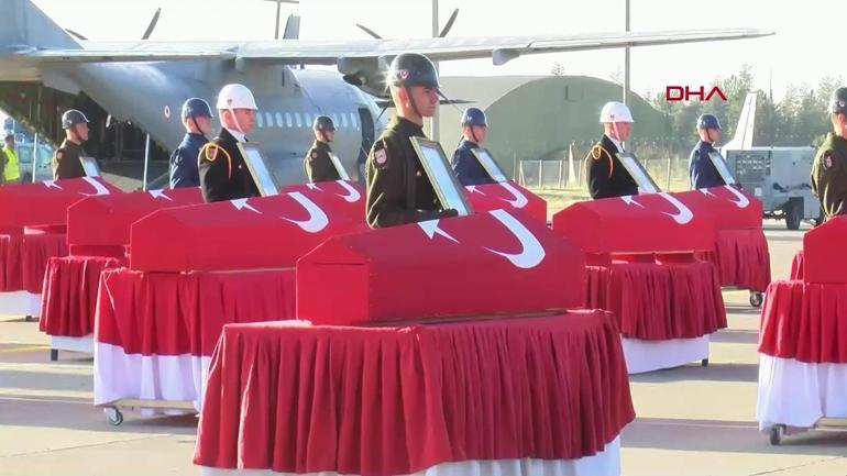 Kahramanlara veda 20 şehidimizi uğurluyoruz