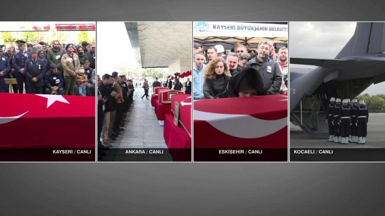 Kahramanlara veda 20 şehidimizi uğurluyoruz