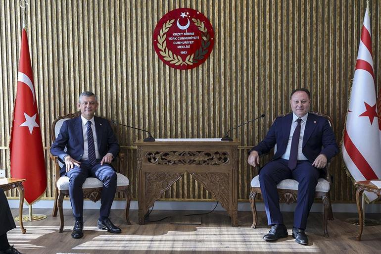 CHP Genel Başkanı Özel, KKTC’de