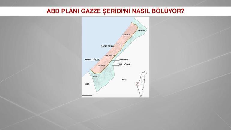 ABD Gazzeyi ikiye mi bölecek The Guardian: plana göre yeşil ve kırmızı bölge var
