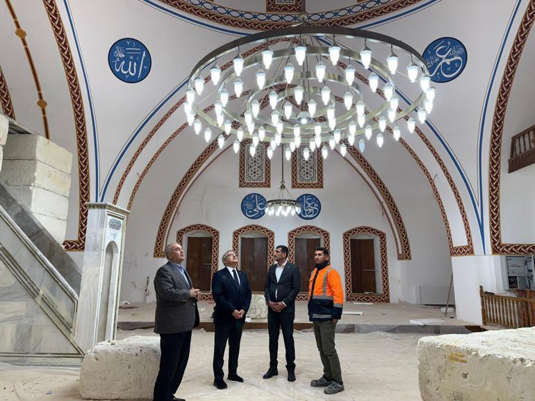 Habib-i Neccar Camii inşaatında sona gelindi