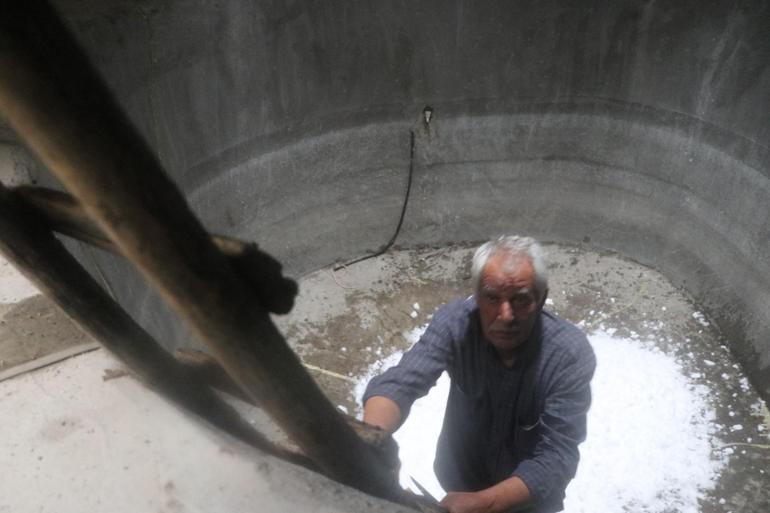  7 metrelik tarihi kar kuyuları yeniden hayat buluyor