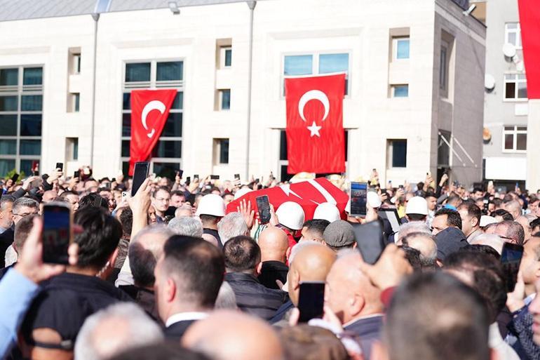 Hırvatistanda şehit olan pilot Hasan Bahar, son yolculuğuna uğurlandı