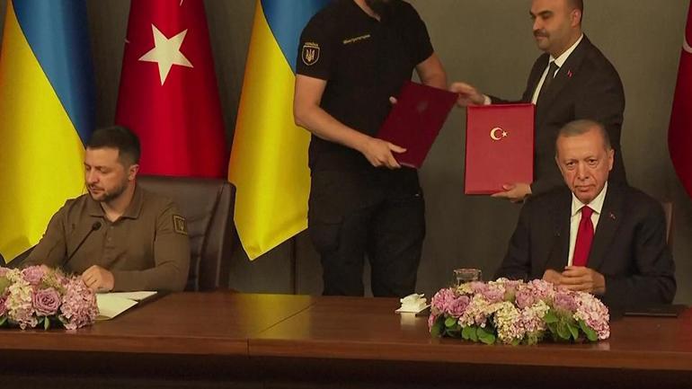 Zelenski yarın Türkiyeye gelecek