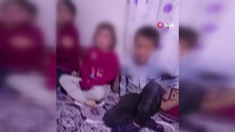  Çocuklarına kemerle şiddet uyguladı, o anları kayda aldı