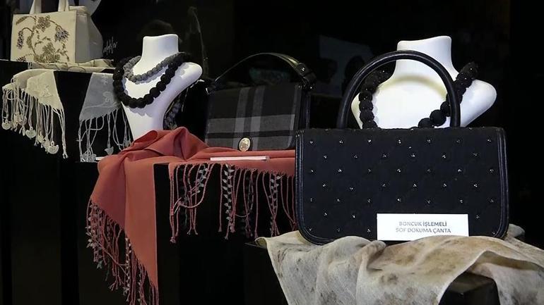 Anadolunun mirası sof kumaş yeniden üretiliyor