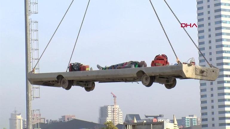 18 metre derinlikteki tünelde iş kazası