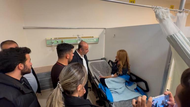 Adıyamanda 70 üniversite öğrencisi, gıda zehirlenmesi şüphesiyle hastaneye kaldırıldı