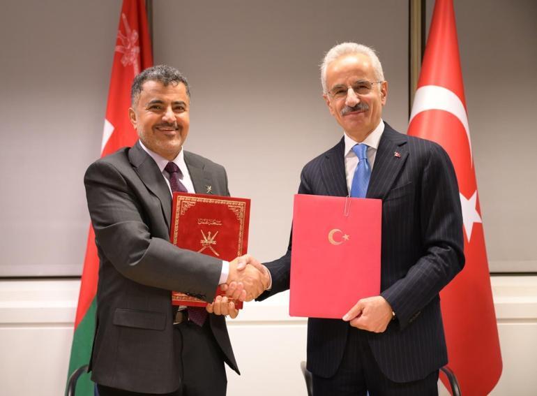 İmzalar atıldı: Umman’dan Avrupaya gidecek yükler Türkiye üzerinden taşınacak