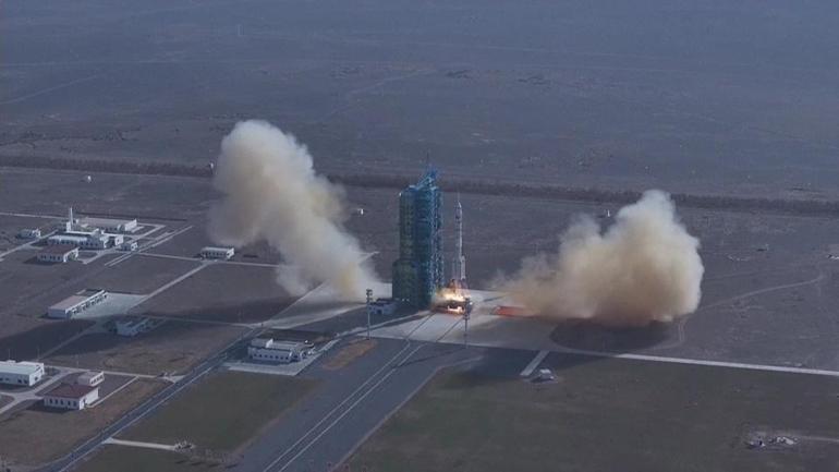 ASTRONOTLAR MAHSUR KALDI Çinden uzaya acil kurtarma aracı