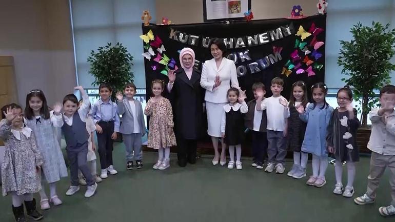 Emine Erdoğan, Güney Kore liderinin eşiyle bir araya geldi