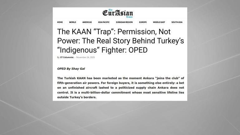 İsrail basınından KAAN itirafı: Tel Aviv vazgeçti, Ankara sonuna kadar gidiyor