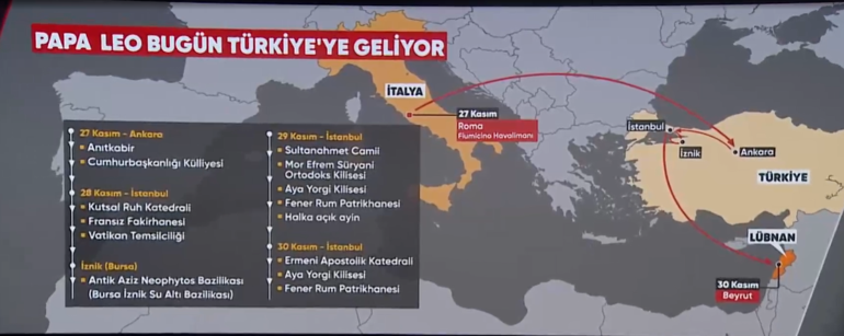 SON DAKİKA... Dünyanın gözü Ankarada Papa Leo ve Cumhurbaşkanı Erdoğandan açıklamalar