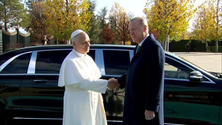 SON DAKİKA... Dünyanın gözü Ankarada Papa Leo ve Cumhurbaşkanı Erdoğandan açıklamalar