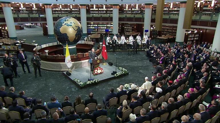 SON DAKİKA... Dünyanın gözü Ankarada Papa Leo ve Cumhurbaşkanı Erdoğandan açıklamalar
