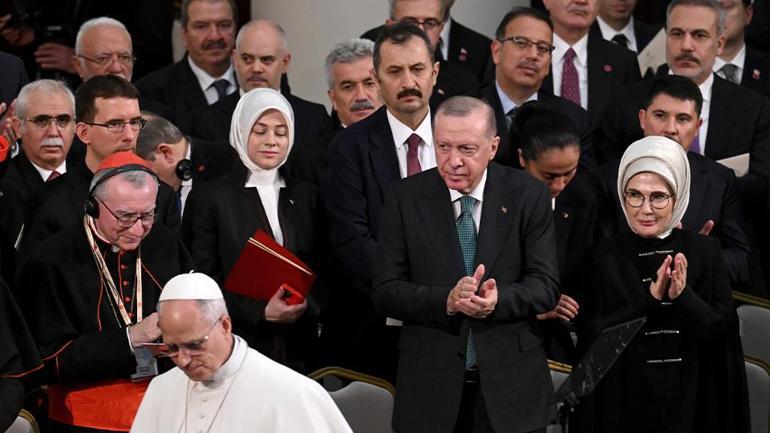 Cumhurbaşkanı Erdoğan ve Papa 14. Leo’dan net mesajlar Neler yaşandı