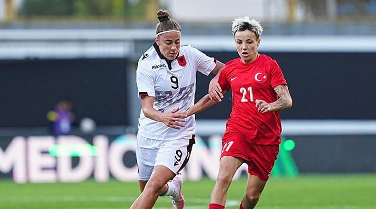 A Millî Kadın Futbol Takımı, Arnavutluk ile yenişemedi